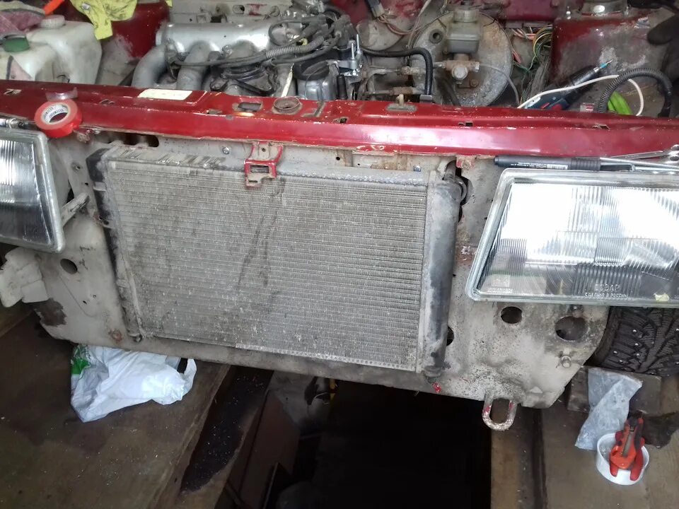Подключение радиатора ваз 2109 Замена радиатора 2109 Lada 2109, 1,3 л, 1988 года запчасти DRIVE2