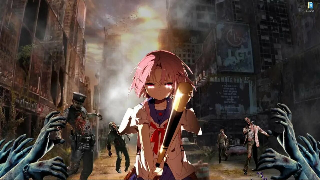 Girl vs zombies