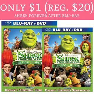 Only $1 (Regular $20) Shrek Forever After Blu-Ray + Free Shipping.