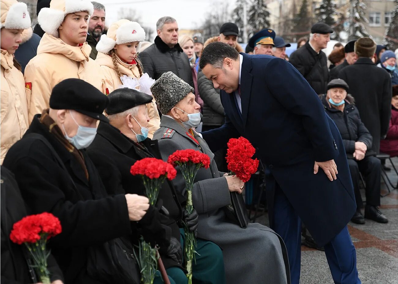 80 летие освобождения города. Освобождение города Тверь. Калинин 16 декабря. Освобождение Калинина. 81 Годовщина освобождения города Калинина Обелиск Победы.