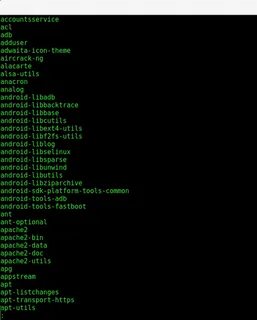 Dpkg query