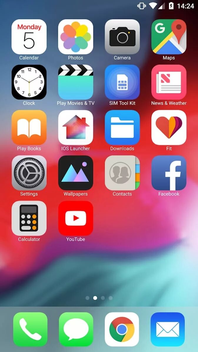 Приложение iphone для android