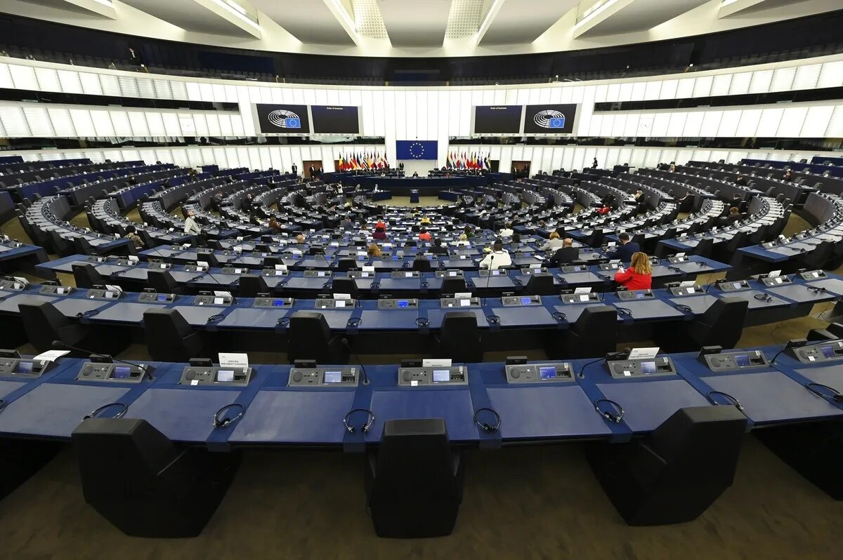 Выступление в европарламенте