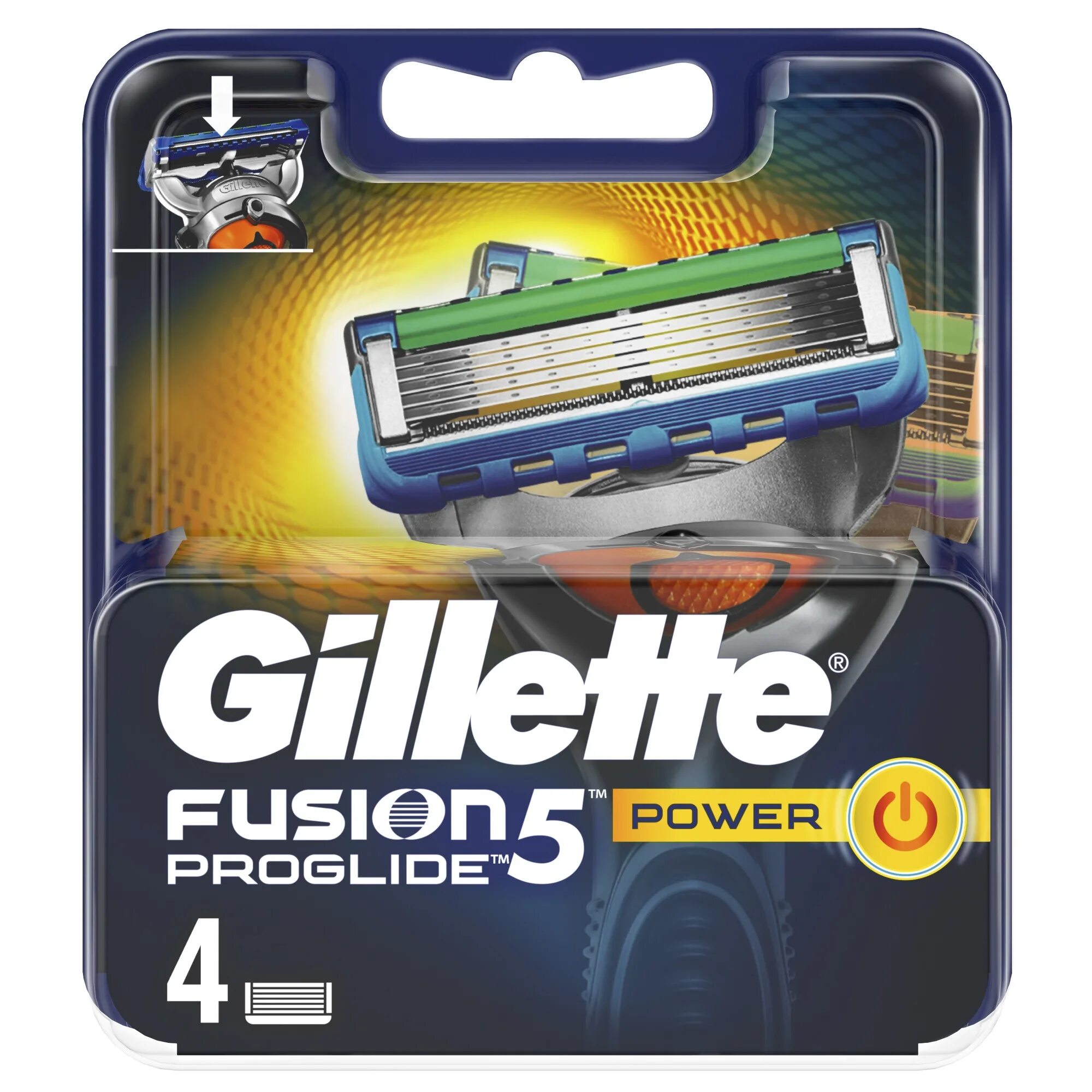 Фьюжен 5 повер. Картриджи Fusion PROGLIDE Power 2.