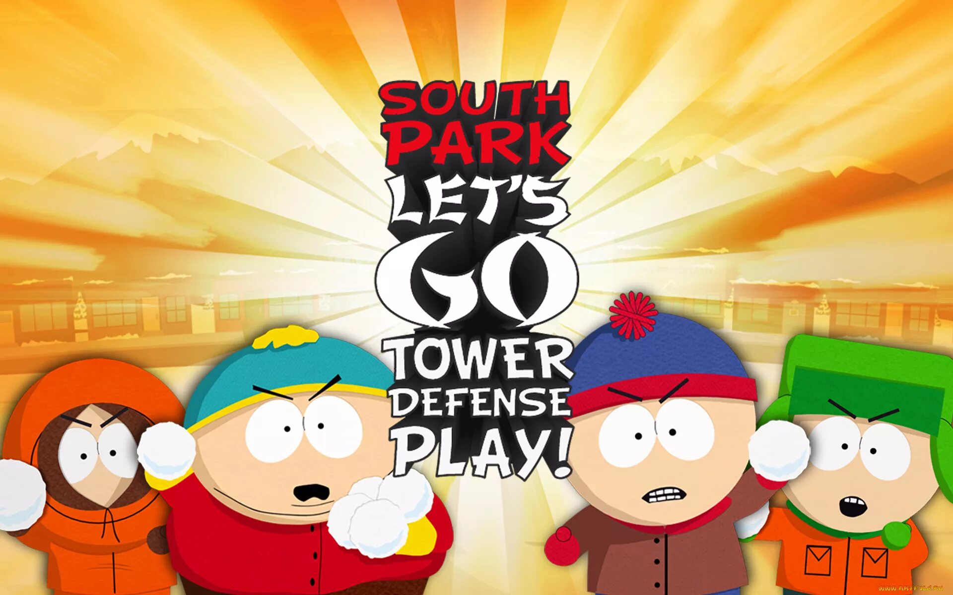 Lets go to park. Южный парк. Южный парк обои. South Park (игра). Южный парк обои на телефон.