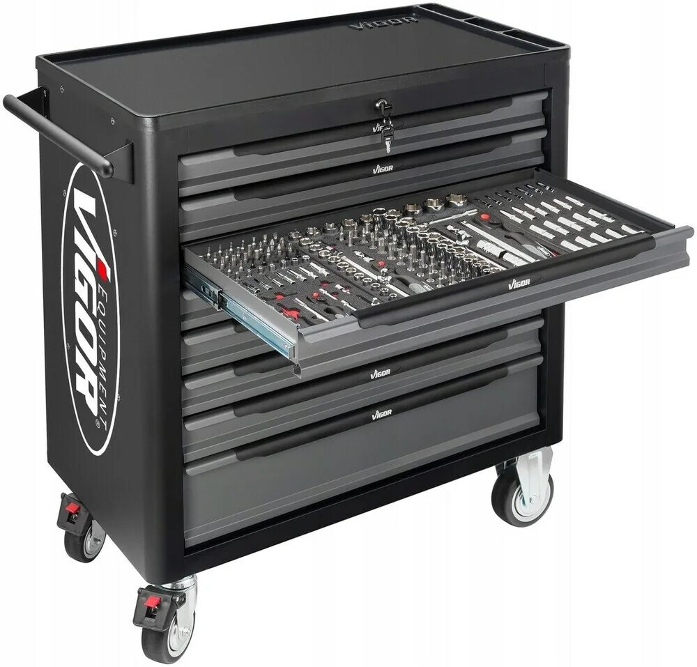 Тележка инструментальная Vigor 1000xl