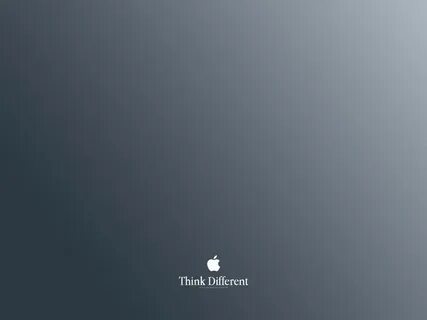 Others think different