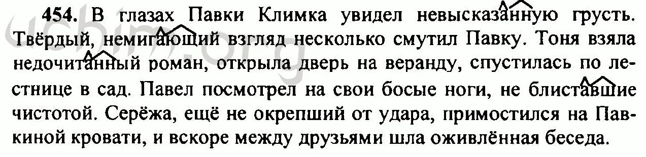 Русский язык шестой класс разумовская первая часть. Упражнение 454 по русскому языку 6 класс. Русский язык 6 класс Разумовская 2 часть.