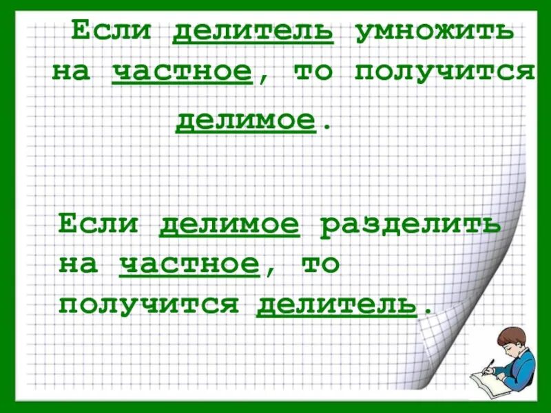 Связь между числами при делении 3 класс. Числа при делении 2 класс презентация