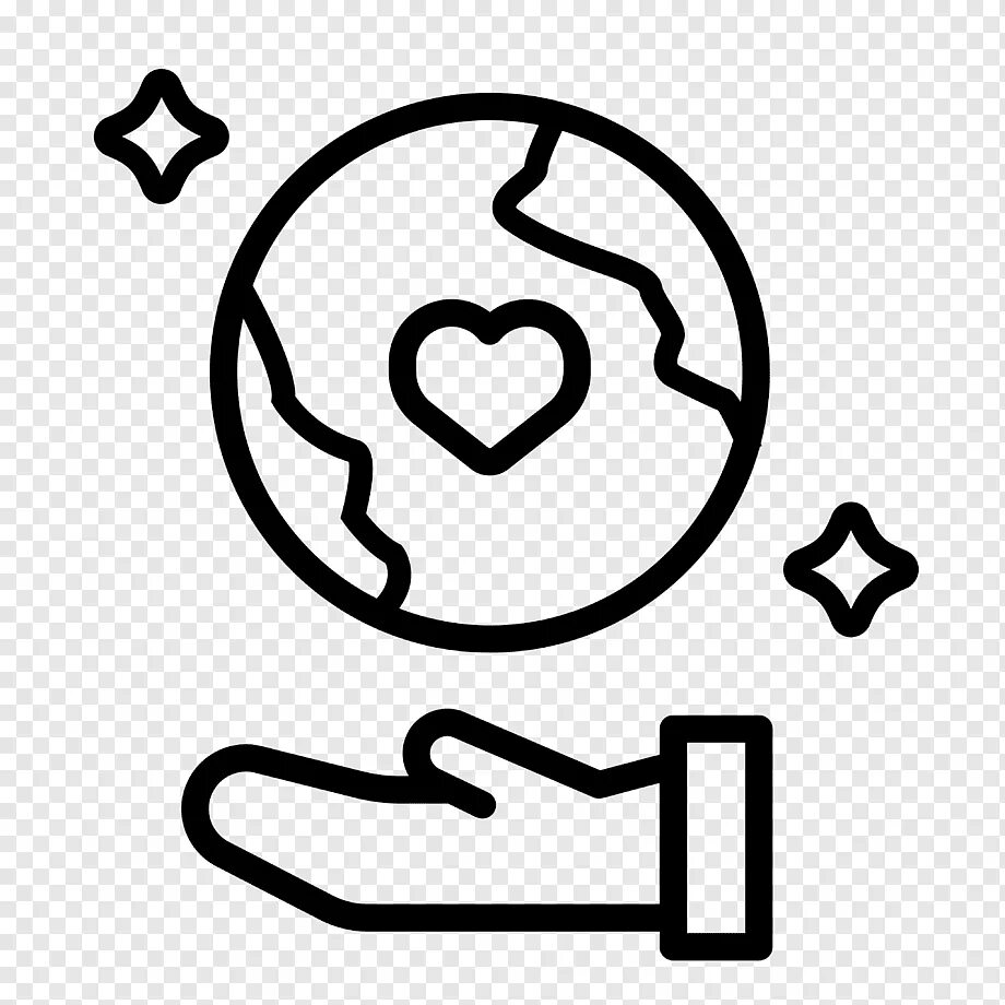 Line save. Save the earth иконка.