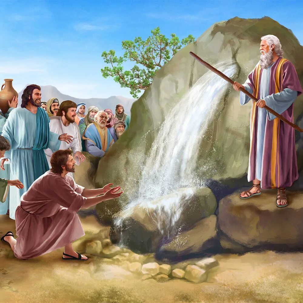 Иллюстрация свидетелей Иеговы про Авраама.