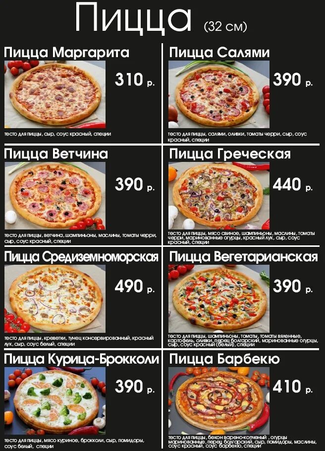 Стандартная пицца. Размеры пиццы. Диаметр пиццы в пиццерии. Размеры пиццы в пиццерии. Меню пицца.