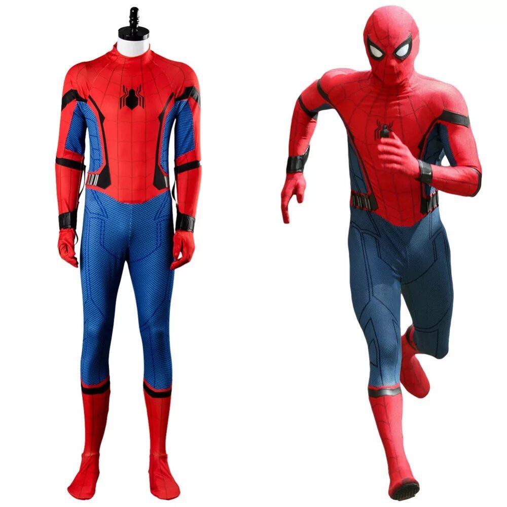 Костюмы спайдер. Костюм Spider Homecoming Suit. Spider man Homecoming костюм. Spider man Homecoming первый костюм. Костюм человека паука 2019.