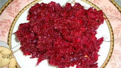 Свекла тушеная в детском саду