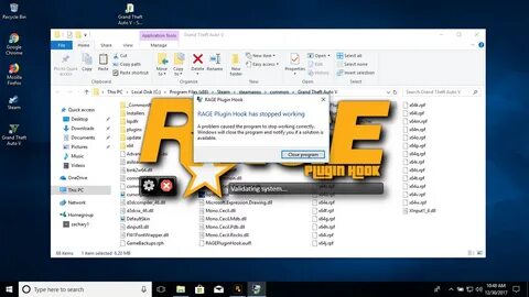 Rage plugin hook