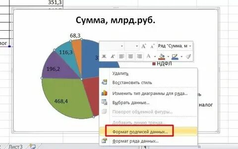 Как в экселе сделать процентное соотношение