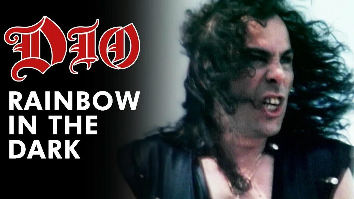 Dark dio. Ronnie James Dio Rainbow. Dio Rainbow in the Dark. Rainbow in the Dark Dio album.