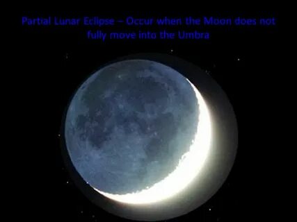 The moon can