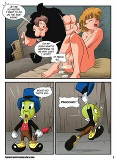 locofuria, jiminy cricket, pinocchio, disney, pleasure island (comic), comi...