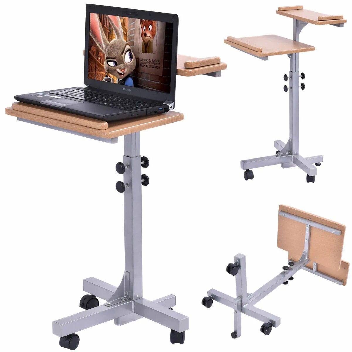 Стенд для ноутбука. Интерактивный уличный стенд. Холдер на стол. Стенд стол. Loctek стол с регулируемой высотой.