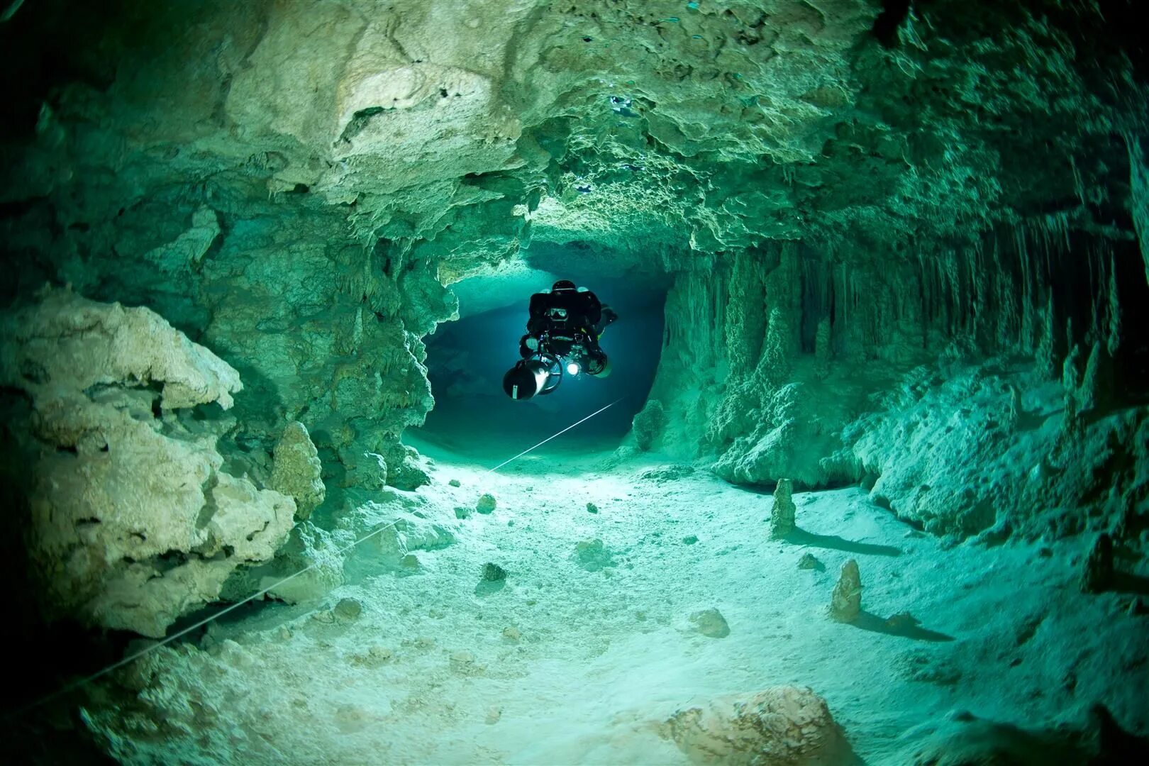 Hidden cave