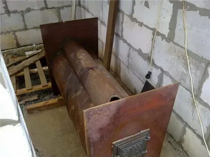 Баня из трубы своими руками