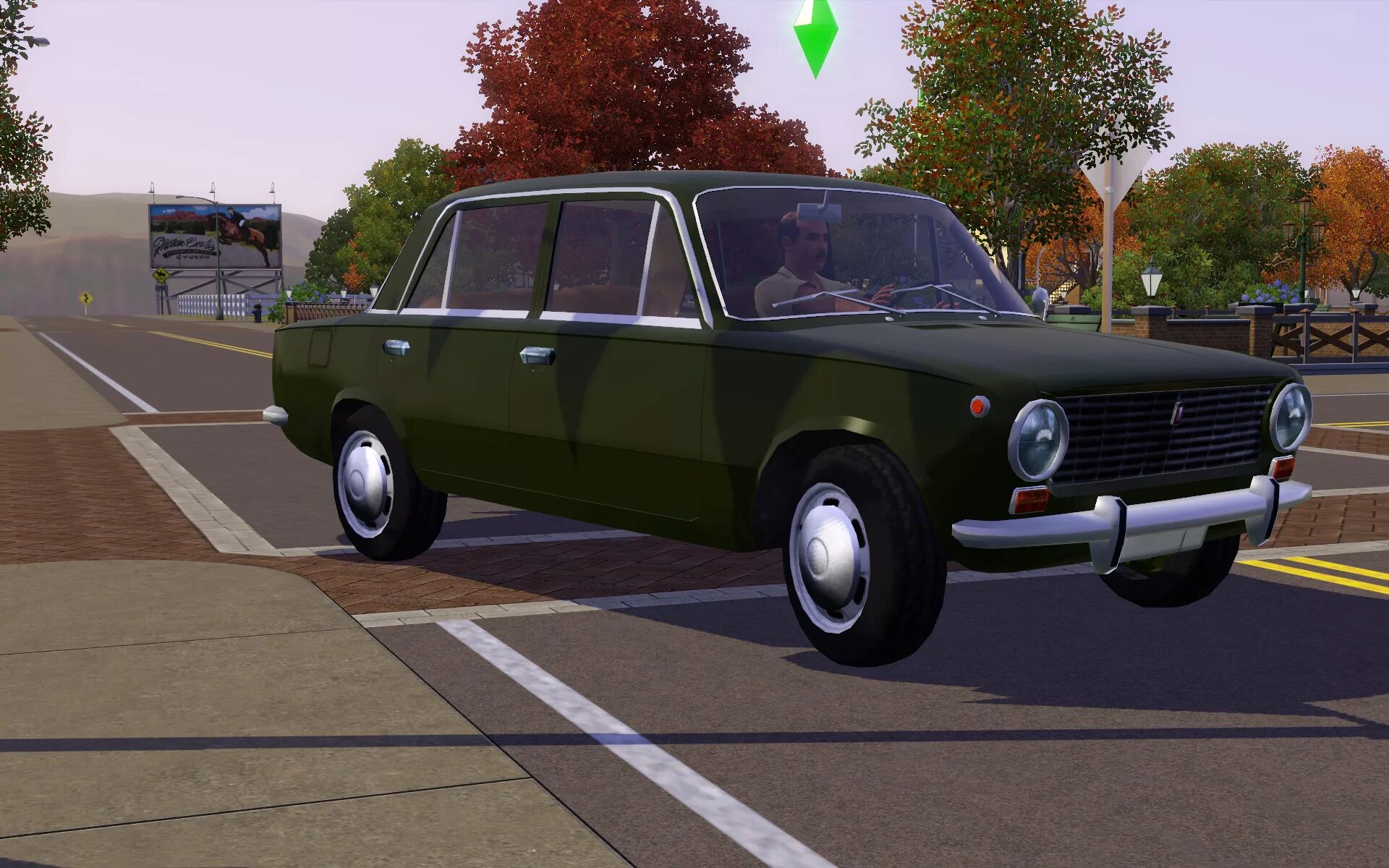 Игру машину копейку. ВАЗ 2101 3. ВАЗ 2101 v8. Симс 3 машины. SIMS 3 Mod Russian car.