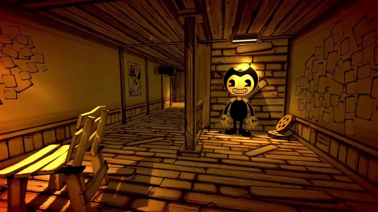 Чернильная машина все главы. Прохождение БЕНДИ 1 глава. Bendy and the Ink Machine прохождение. Bendy and the Ink Machine 1 глава прохождение. БЕНДИ И чернильная машина прохождение 1 главы.