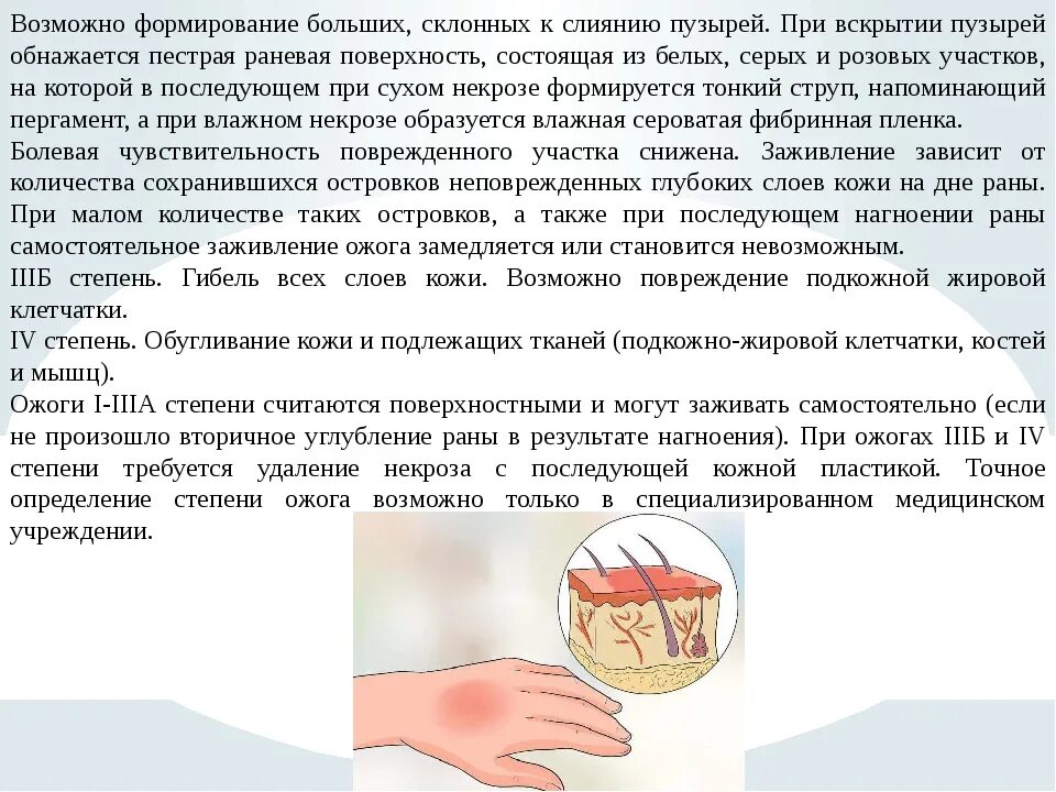 Народные средства от ожогов кипятком. Появляются ли пузыри при ожогах. Содержимое пузырей при ожогах.