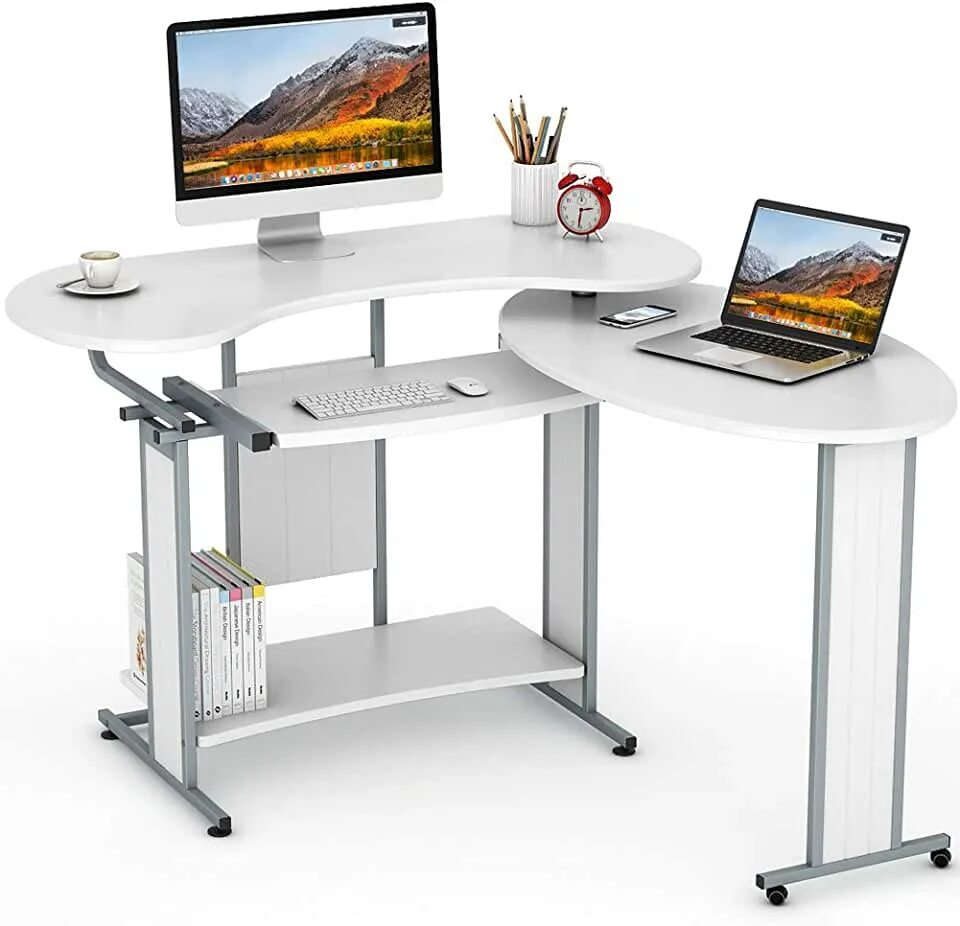 Стол для компьютера. Стол компьютерный homeoffice (белый, 1200х550х964 мм). стол workstation. компьютерный стол стеклянный белый. стеклянный столик для ноутбука.