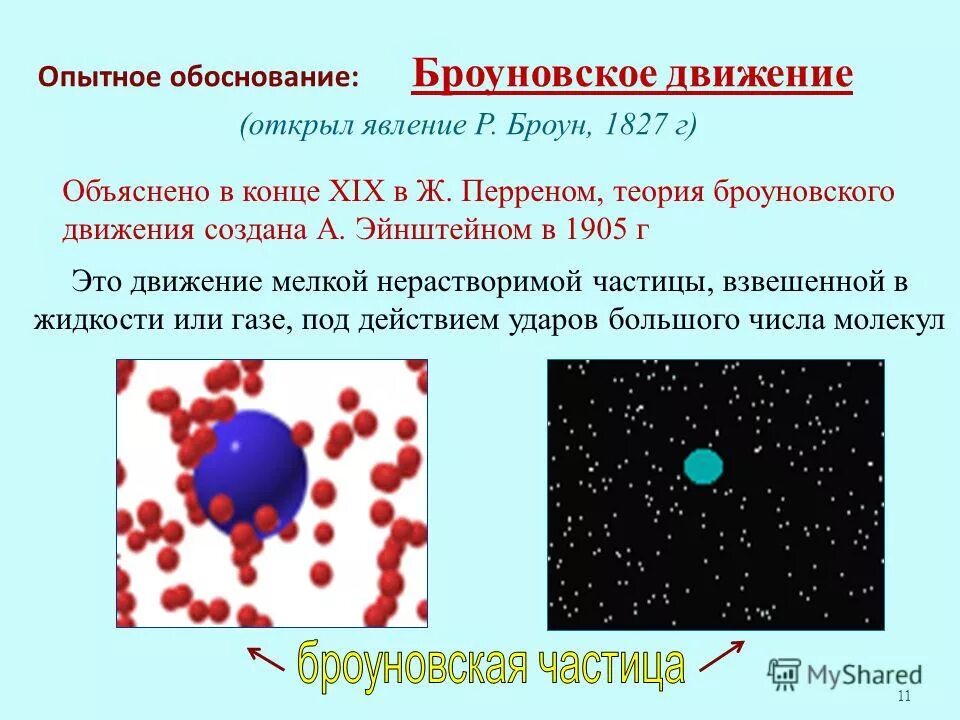 Броуновское движение открыл Броун. Открытие броуновского движения. Броуновское движение это явление. Опыт Броуна броуновское движение.