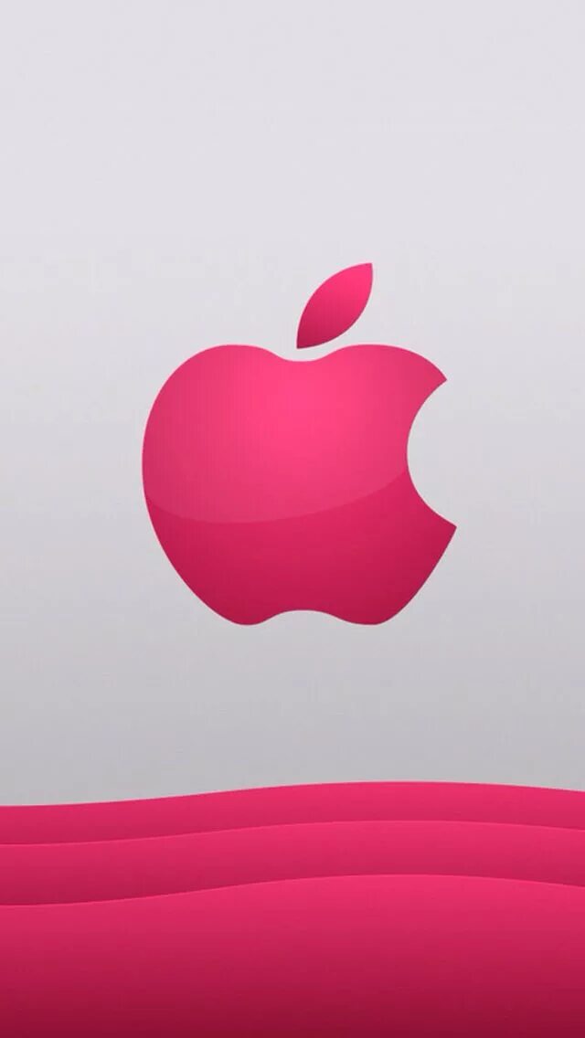 Телефон айфон яблоко. Яблоко айфон. Обои Apple. Apple розовый. Логотип Apple.