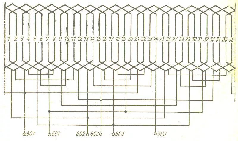 Схема соединения обмотки статора. Двухслойная обмотка статора 2p 4 z48. Схема обмотки статора асинхронного двигателя z24. Схема двухслойной обмотки статора 36 пазов. Двухслойная обмотка статора 48 пазов.