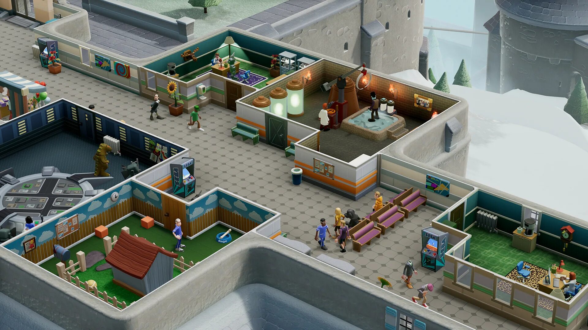 Идеальная игра 2. Игра two point Hospital. Two point Hospital: Jumbo Edition. Theme Hospital игра 2018. Игра Theme Hospital 2.