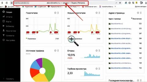 Как узнать сколько посетителей на сайте