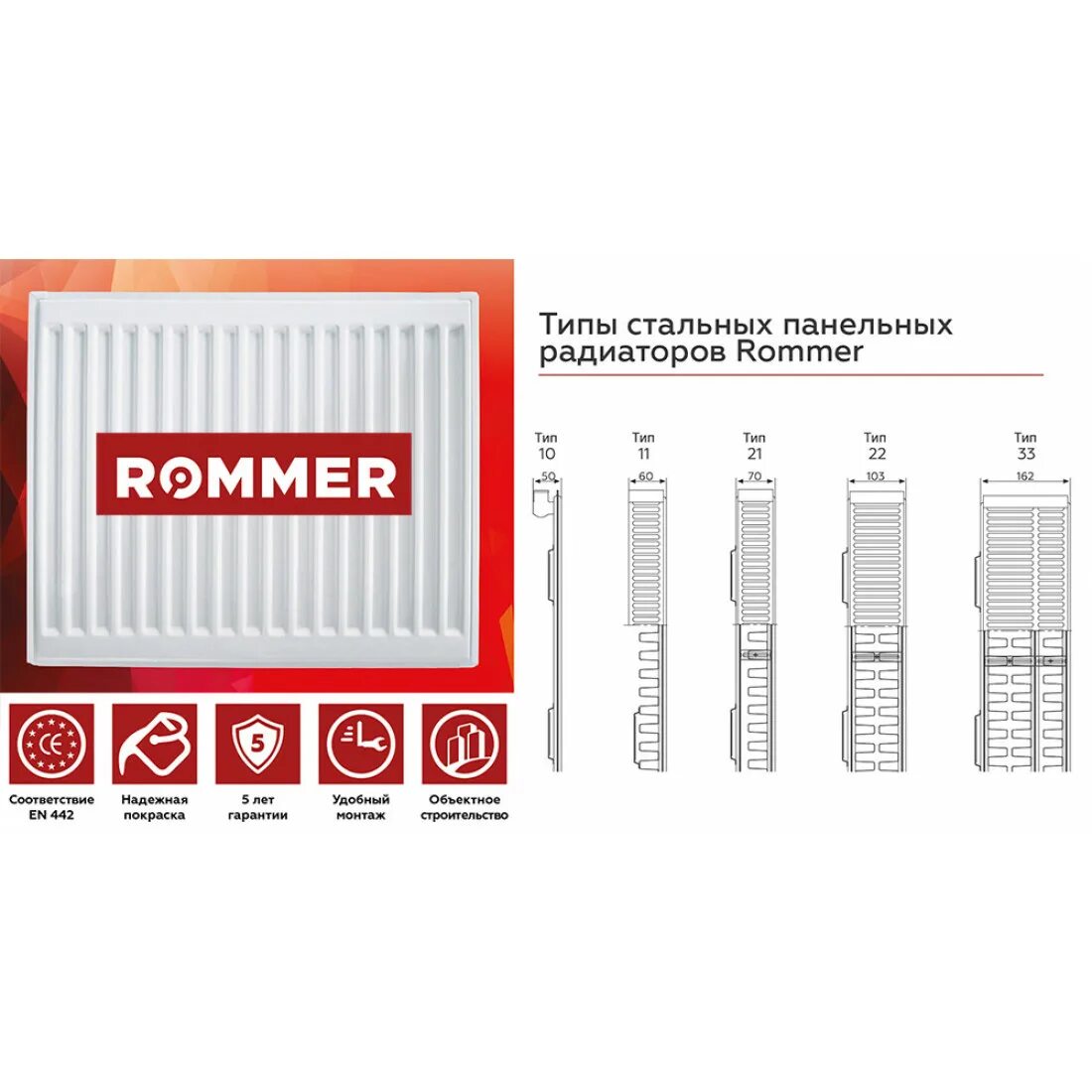 Размеры стальных панельных радиаторов. Радиатор стальной панельный ROMMER Ventil 21. Радиатор стальной Роммер 11тип. Радиатор стальной панельный Роммер 22. Радиатор стальной ROMMER Compact 33 300 700.
