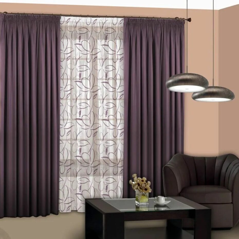 Тройные шторы. Шторы в зал цвета. Комбинированные шторы для зала бордового цвета с белым. Красные с бежевым шторы комбинированные. Портьеры для гостиной.
