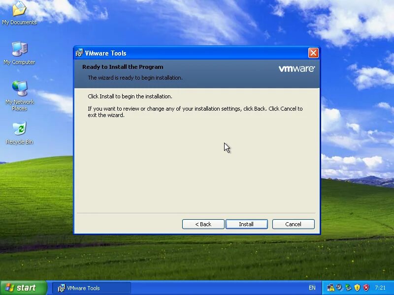 Windows XP Setup. Windows XP VMWARE. VMWARE установка. Windows Tools.