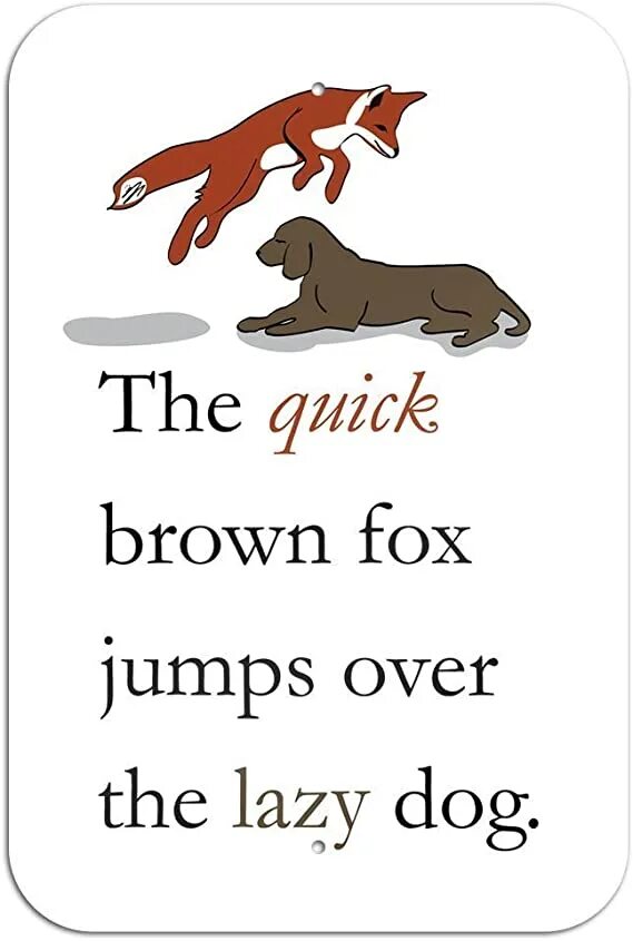Brown Fox Jumps over the Lazy Dog. Коричневая лиса прыгает через ленивую собаку. The quick Brown Fox. The quick Brown Fox Jumps over the Lazy Dog перевод.