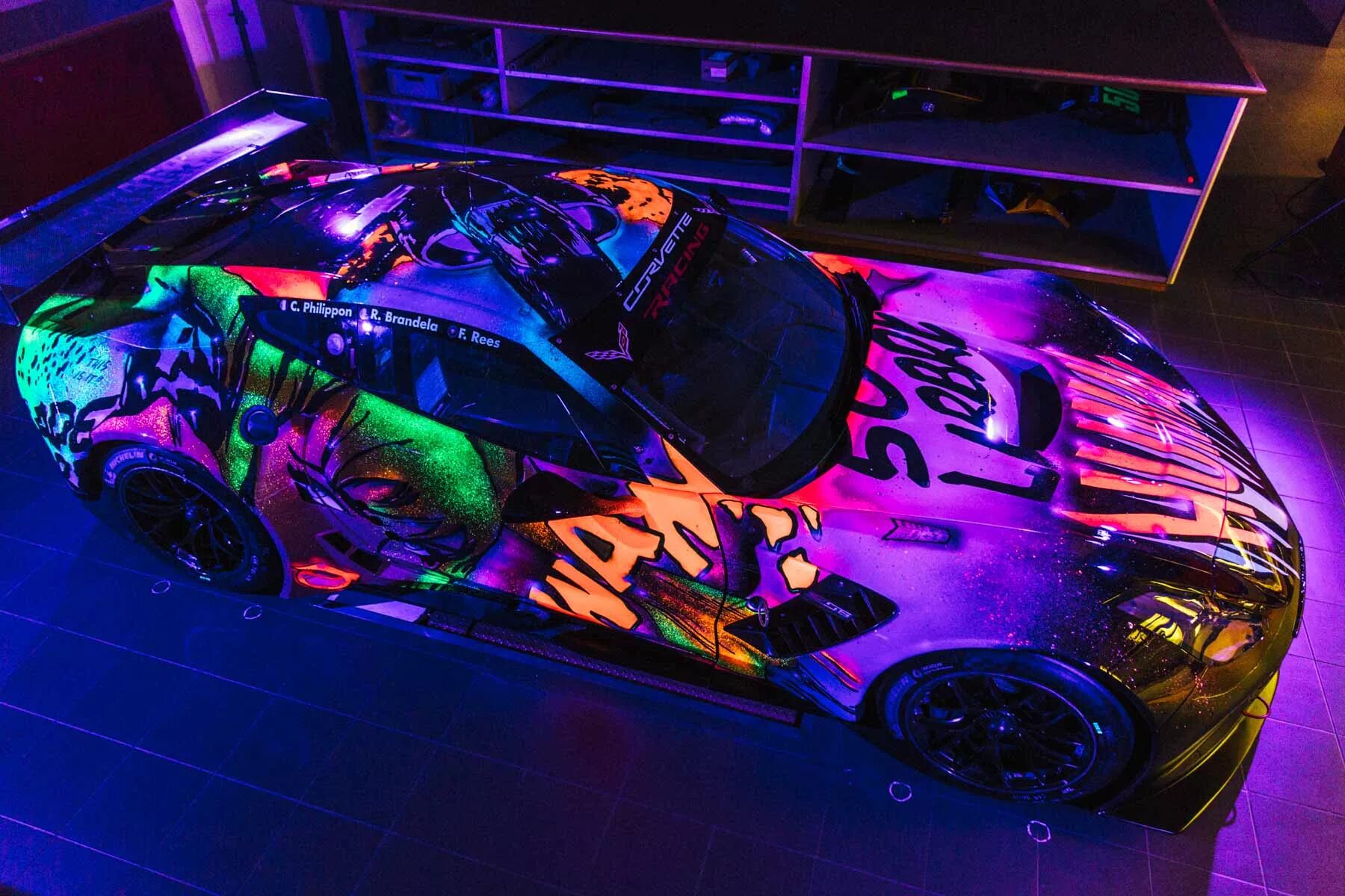 Glow car