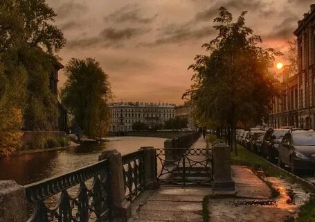 Петербург ночь осень