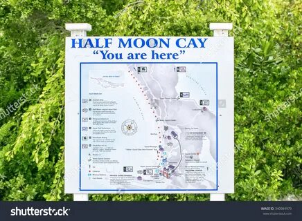 Half Moon Cay Island Map