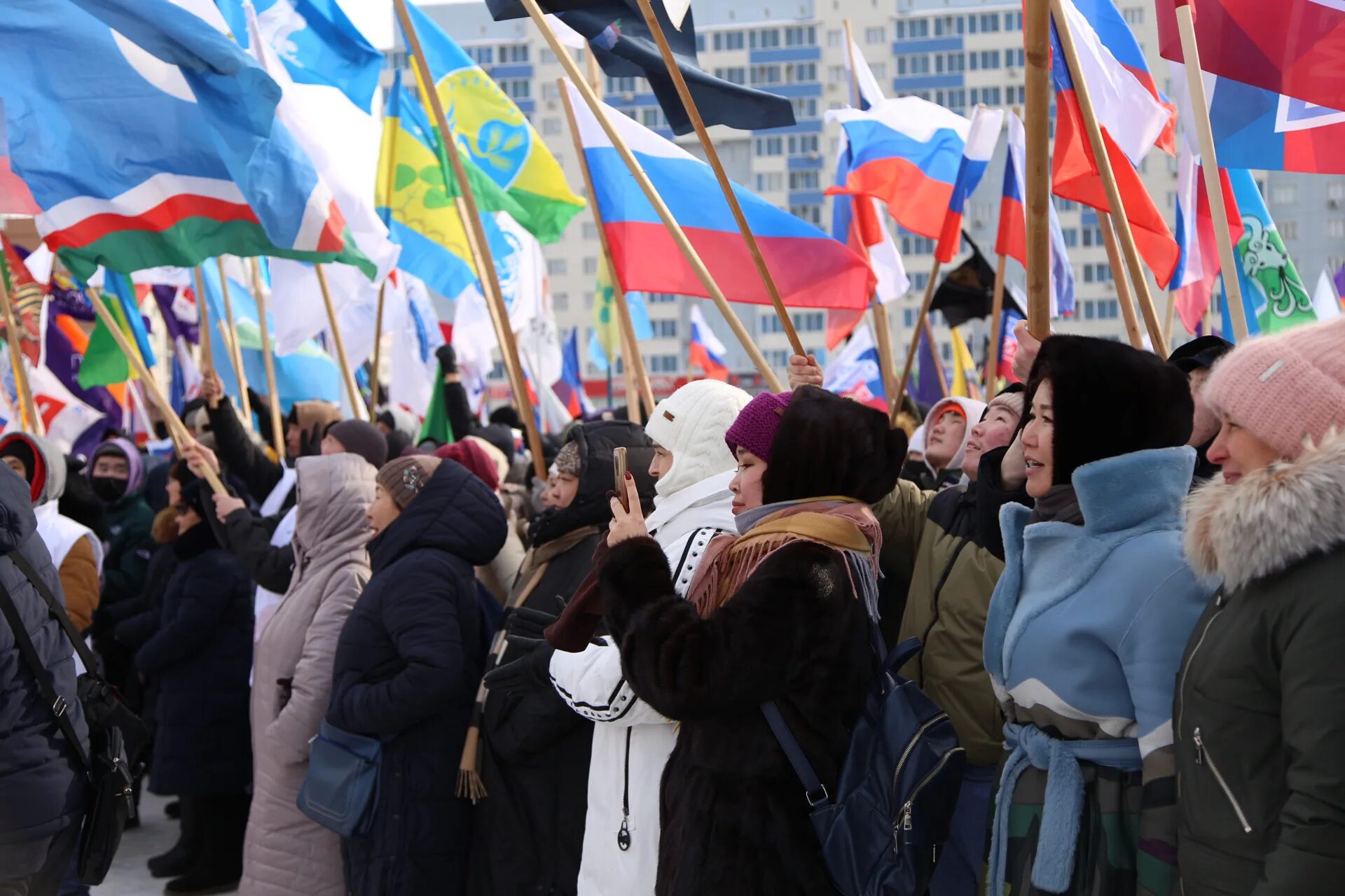 Праздничный концерт воссоединение крыма с россией