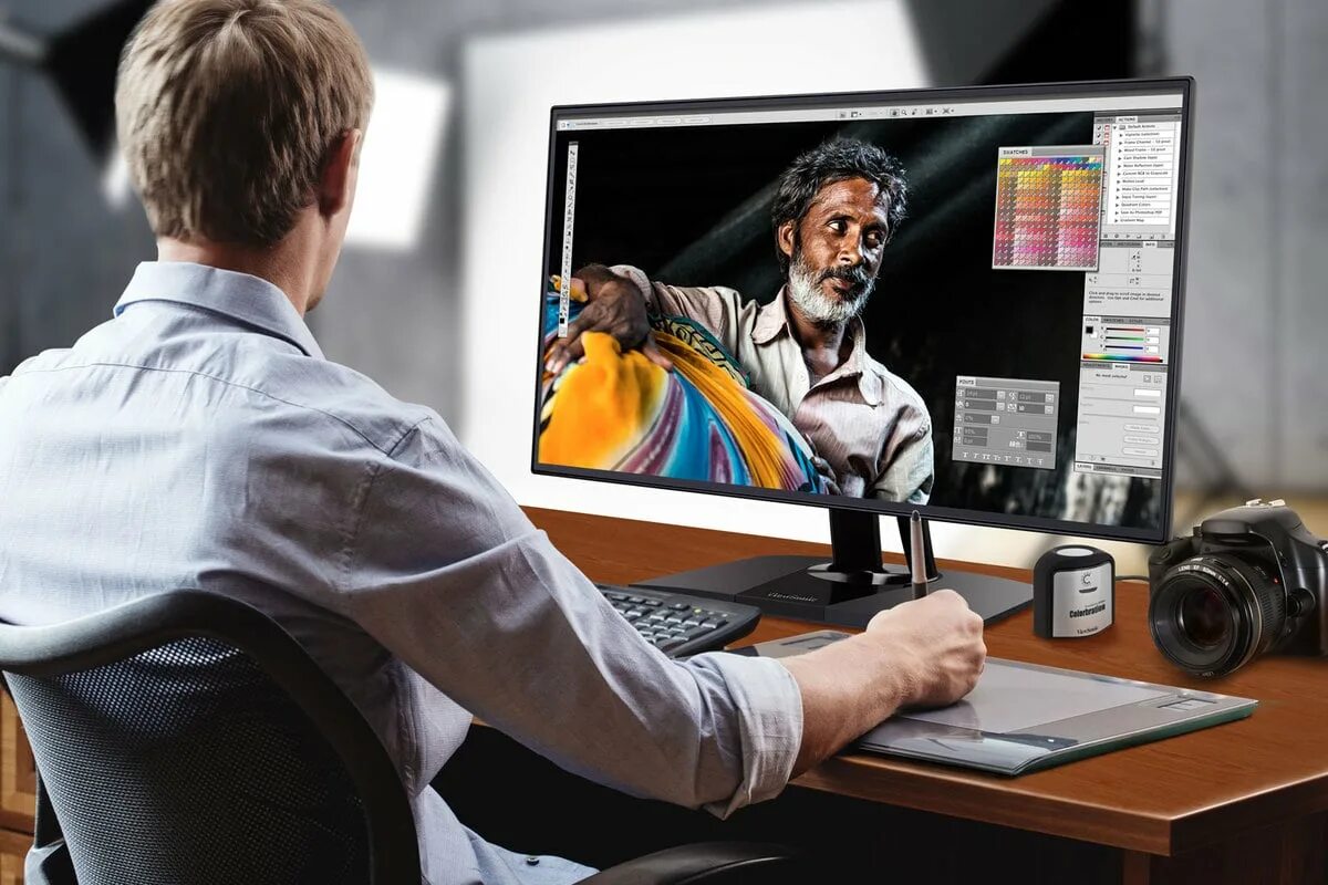 Computer artists. Computer artists