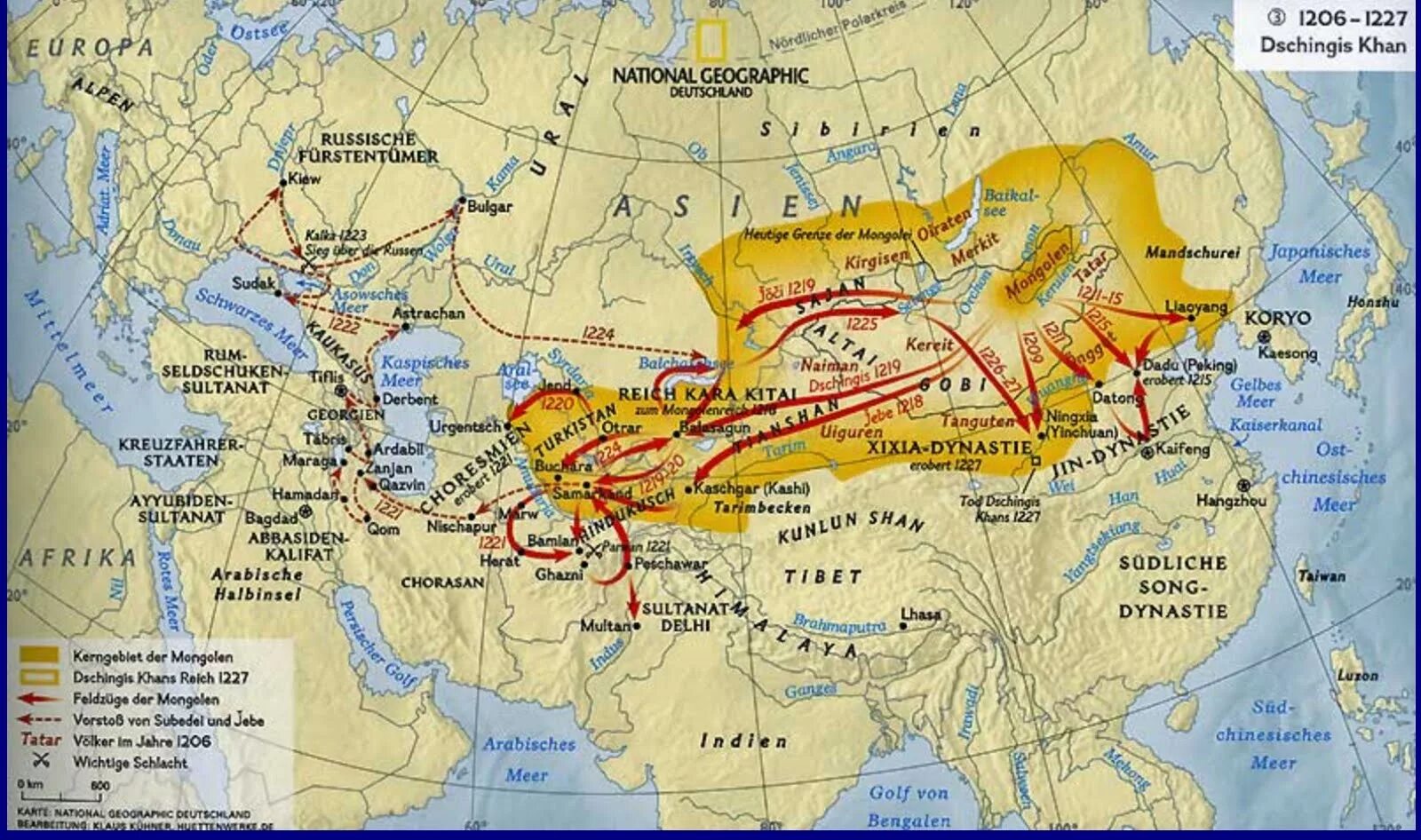 Направление походов монголов. Завоевательные походы Чингисхана карта. Походы Чингисхана карта. Завоевания Чингис хана на карте. Карта захвата Чингисханом.