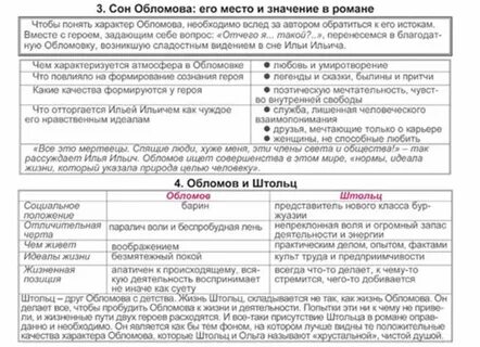 Национальность обломова и штольца