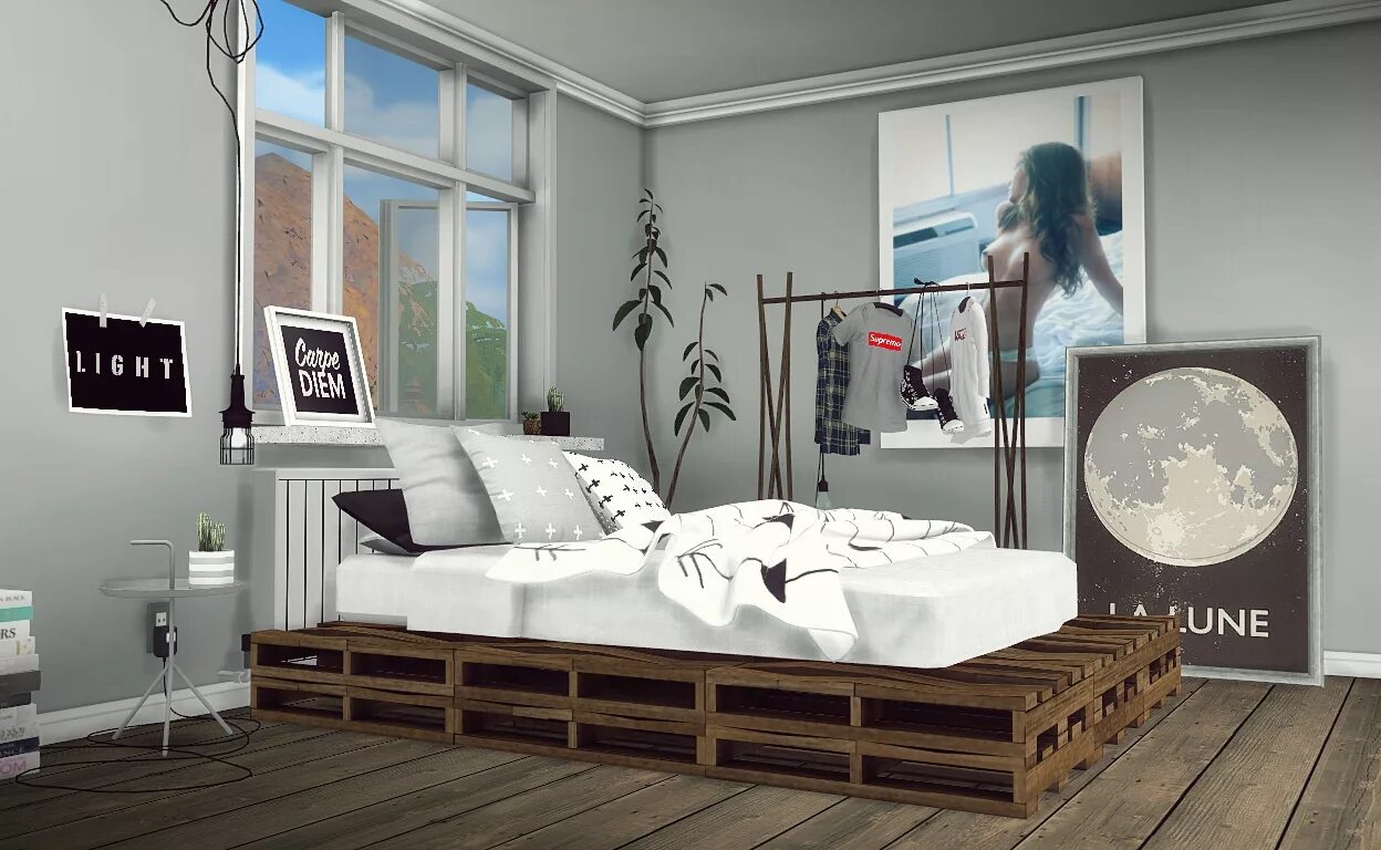 Мод на кровати 1.20. Спальни MXIMS SIMS 4. SIMS 4 Bed. Симс 4 кровать. SIMS 4 Bed cc.