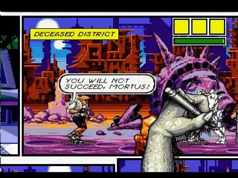 Comix zone sega коды на бессмертие