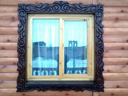 Наличники из древесины типа