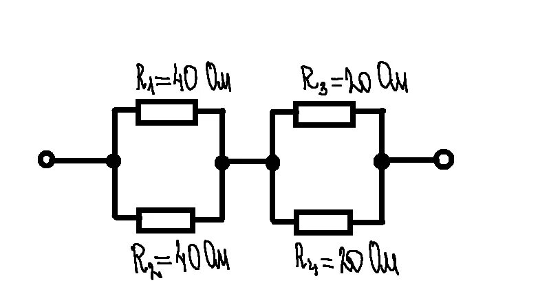 Электрическая цепь r1 r2 r3 r4. Общее сопротивление цепи r1 r2 r3 10ом. Определите общее сопротивление цепи r1 40 ом r2 40 r3 20 r4 20. Электрическая цепь r1 =r2= r3 =r4 =r5 =r6=2ом l1=?.